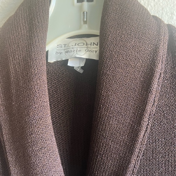 Saint John Knit Coat Dress VGUC - Picture 3 of 3